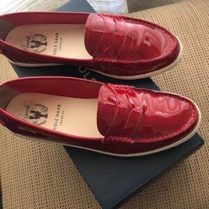 Cole Haan Women’s Red Loafers